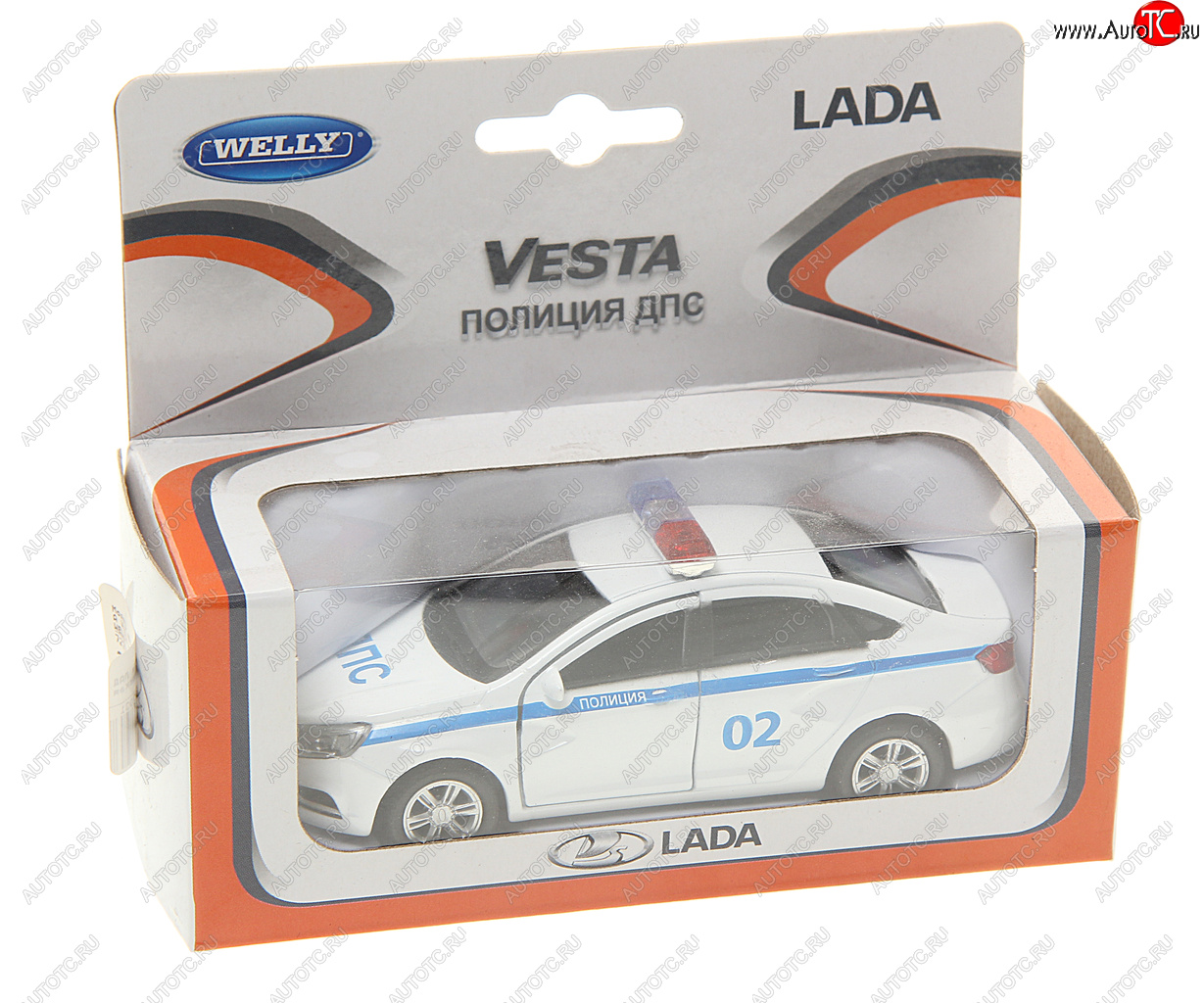 849 р. Модель автомобиля ЛАДА Vesta металлическая WELLY WELLY 727024727048727031  с доставкой в г. Майкоп