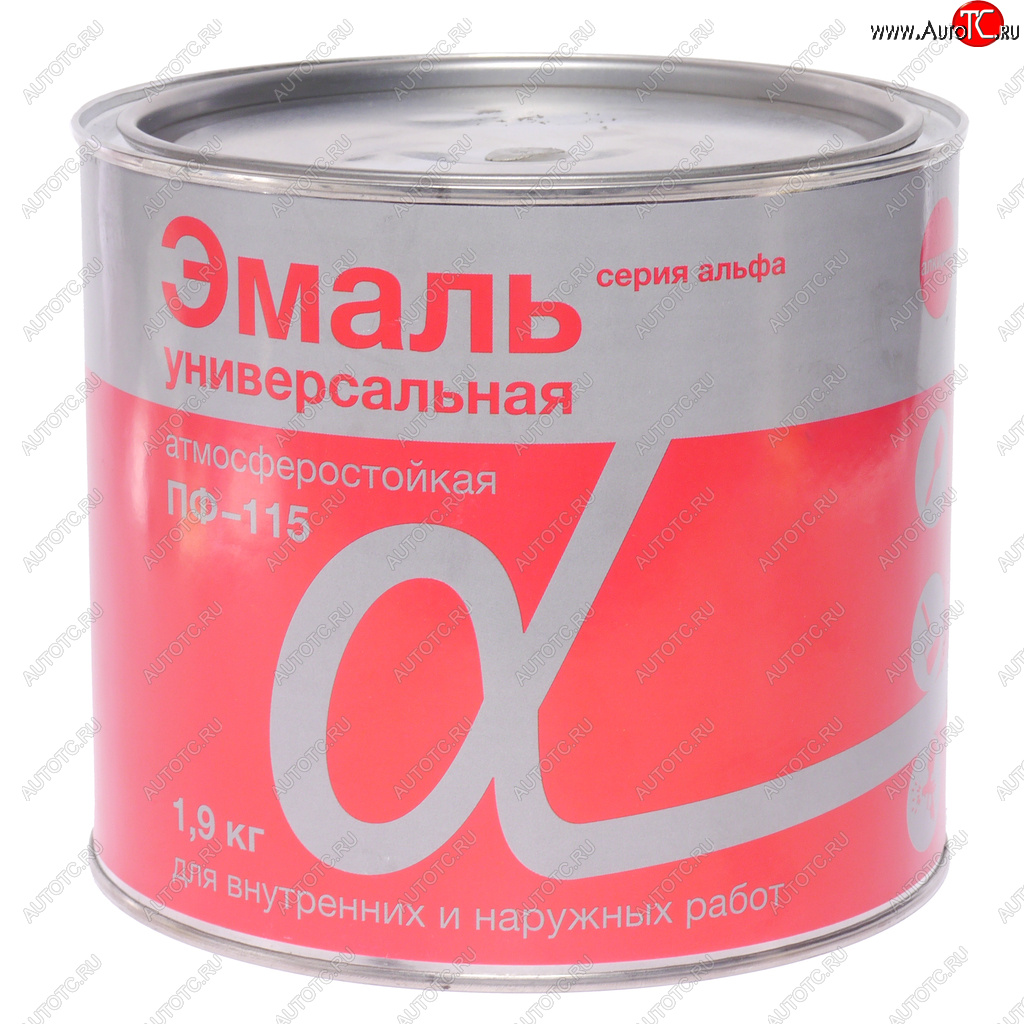 549 р. Краска серая 1.9кг ПФ-115 АЛЬФА АЛЬФА 732  с доставкой в г. Майкоп