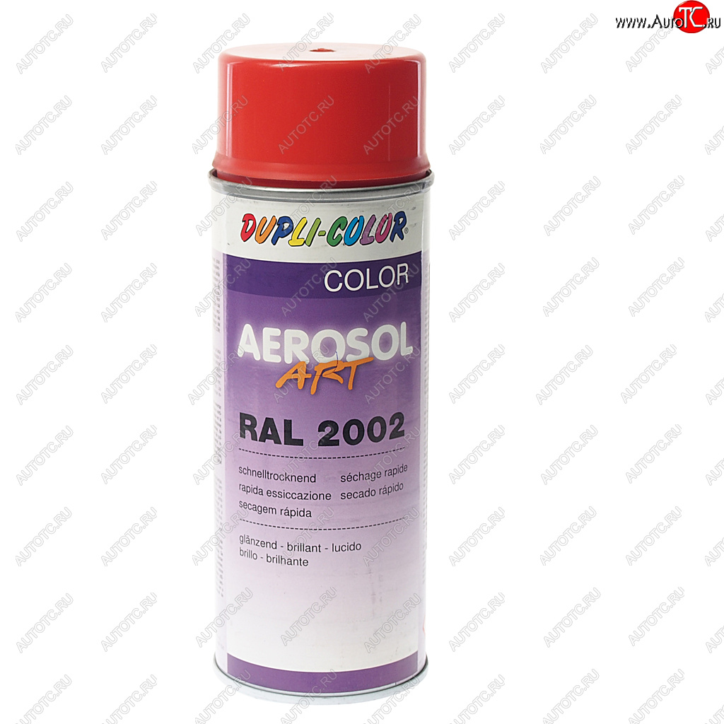 253 р. Краска оранжевая 400мл RAL2002 DUPLI COLOR DUPLI COLOR 732935  с доставкой в г. Майкоп