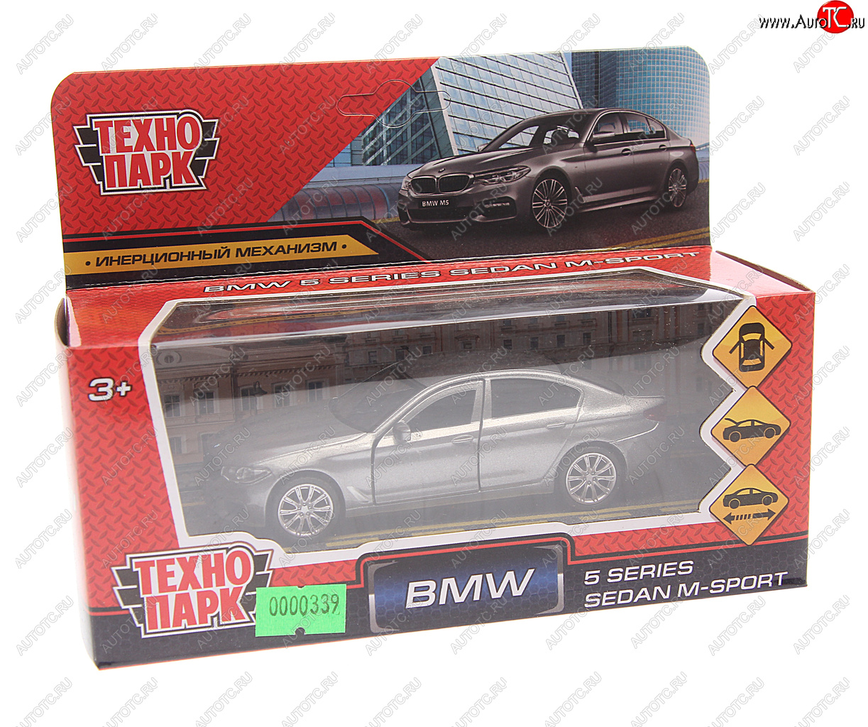 899 р. Модель автомобиля BMW 5 металлическая ТЕХНОПАРК ТЕХНОПАРК 736948  с доставкой в г. Майкоп