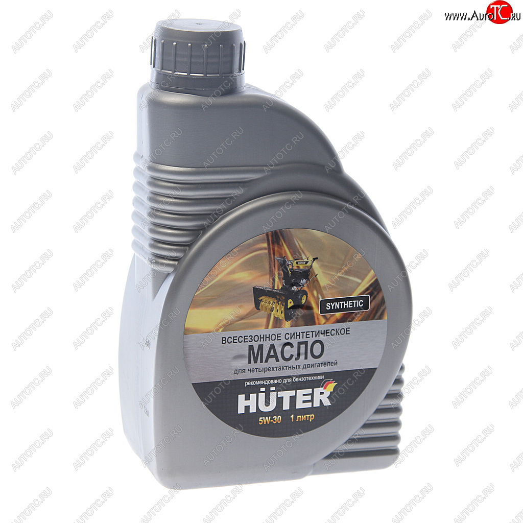 649 р. Масло моторное для 4-х тактных двигателей 4T 5W30 синт.1л HUTER HUTER 73812  с доставкой в г. Майкоп