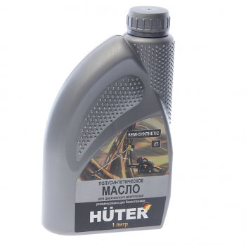 449 р. Масло моторное для 2-х тактных двигателей 2T псинт.1л HUTER HUTER 73832  с доставкой в г. Майкоп. Увеличить фотографию 1