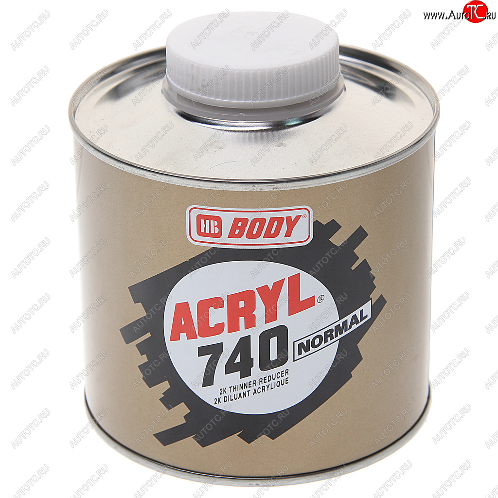 699 р. Растворитель ACRYL 740 Normal 0.5л BODY BODY 7400000000  с доставкой в г. Майкоп