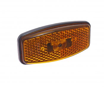 299 р. Фонарь габаритный ГАЗ,ПАЗ,КАМАЗ,МАЗ (оранжевый 1224V, AMP) АЭК АВТОЭЛЕКТРОКОНТАКТ 74.3731гф1-25  с доставкой в г. Майкоп. Увеличить фотографию 1