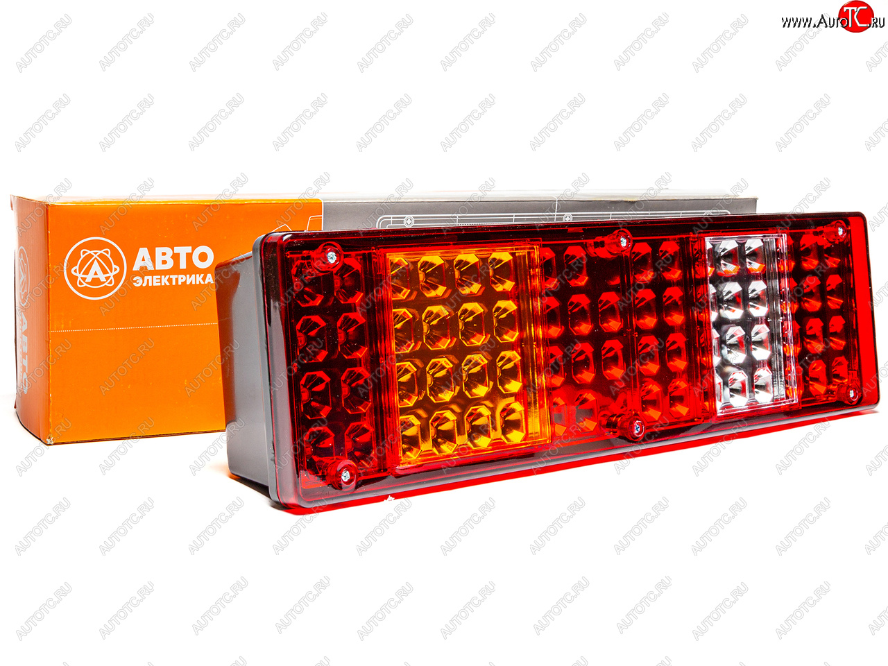 2 099 р. Фонарь задний КАМАЗ левый (разъем Tyco Electronics) AVTOELECTRICA AVTOELECTRICA 7452.3716-09 ае  с доставкой в г. Майкоп