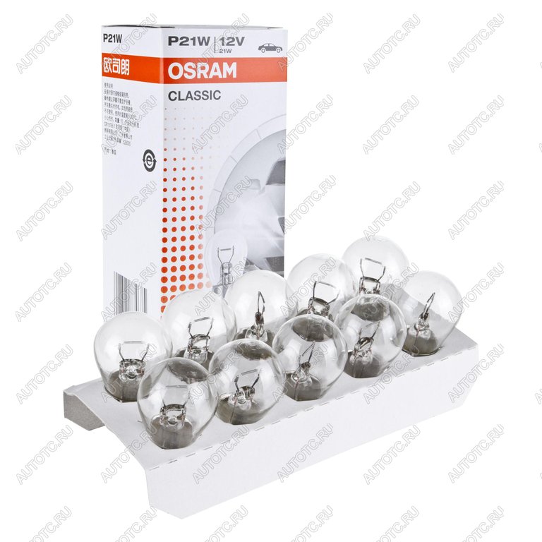 49 р. Лампа 12V P21W BA15s OSRAM OSRAM 7506clc  с доставкой в г. Майкоп