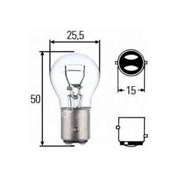 62 р. Лампа 12V P215W BAY15d OSRAM OSRAM 7528  с доставкой в г. Майкоп. Увеличить фотографию 2