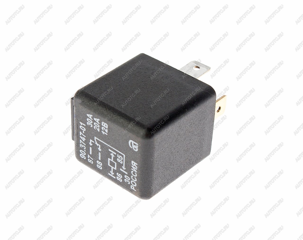 176 р. Реле электромагнитное 12V 5-ти контактное 3020А переключ. карман под кронштейн АВАР АВАР 75.3777-01  с доставкой в г. Майкоп