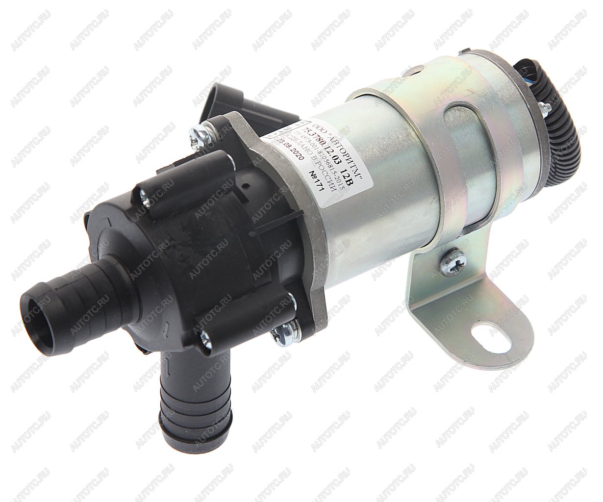3 699 р. Насос отопителя салона d=20мм 12V ГАЗ-3302 АВТОРИТМ Авторитм ООО (Набережные Челны) 75.3780.12.03  с доставкой в г. Майкоп