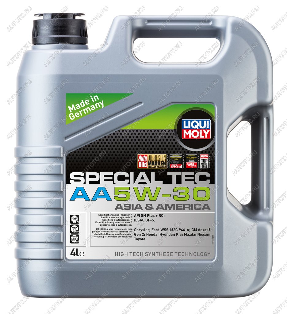 6 499 р. Масло моторное SPECIAL TEC AA GF-6А 5W30 синт.4л LIQUI MOLY LIQUI MOLY 7616  с доставкой в г. Майкоп