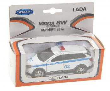 849 р. Модель автомобиля ЛАДА Vesta SW металлическая WELLY WELLY 763022763046763039  с доставкой в г. Майкоп. Увеличить фотографию 1