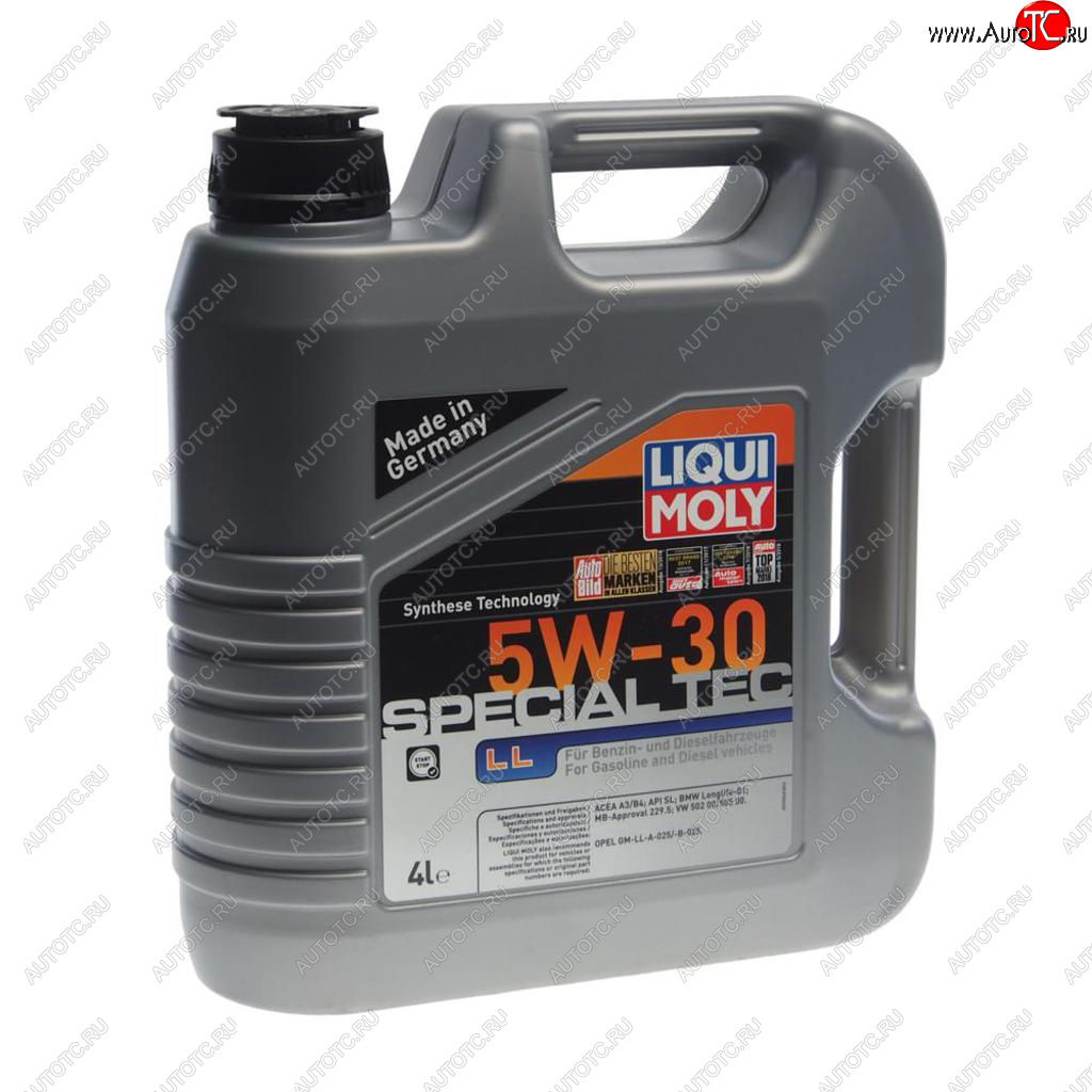 6 999 р. Масло моторное SPECIAL TEC LL 5W30 синт.4л LIQUI MOLY LIQUI MOLY 7654  с доставкой в г. Майкоп