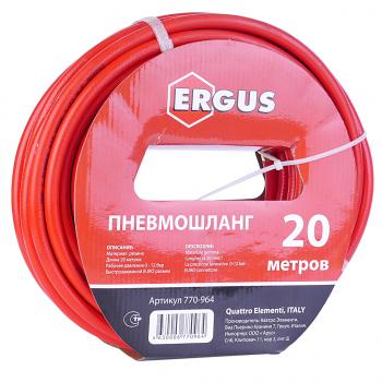 2 899 р. Шланг компрессора 6х11мм 20м ПВХ армированный Euro QUATTRO ELEMENTI QUATTRO ELEMENTI 770-964  с доставкой в г. Майкоп. Увеличить фотографию 1