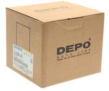 2 699 р. Фара SCANIA 4,P,G,R,T series дальнего света левая внутреняя DEPO DEPO 7712003lue  с доставкой в г. Майкоп. Увеличить фотографию 4