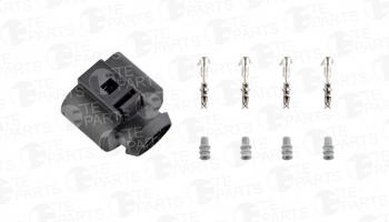 359 р. Разъем VW AUDI SEAT SKODA электрический (4-х контактный) TE PARTS TE PARTS 7740423  с доставкой в г. Майкоп. Увеличить фотографию 1