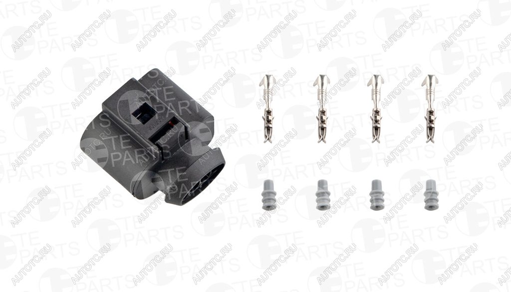 359 р. Разъем VW AUDI SEAT SKODA электрический (4-х контактный) TE PARTS TE PARTS 7740423  с доставкой в г. Майкоп