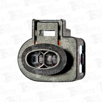 349 р. Разъем VW AUDI SEAT SKODA электрический (2-х контактный) TE PARTS TE PARTS 7746718  с доставкой в г. Майкоп. Увеличить фотографию 2