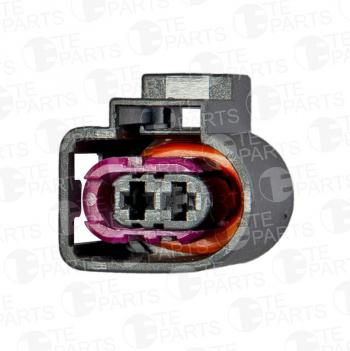 349 р. Разъем VW AUDI SEAT SKODA электрический (2-х контактный) TE PARTS TE PARTS 7746718  с доставкой в г. Майкоп. Увеличить фотографию 3