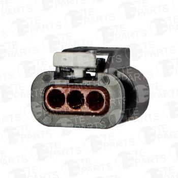619 р. Разъем VW AUDI SEAT SKODA электрический (3-х контактный) TE PARTS TE PARTS 7747066  с доставкой в г. Майкоп. Увеличить фотографию 2