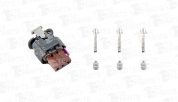 619 р. Разъем VW AUDI SEAT SKODA электрический (3-х контактный) TE PARTS TE PARTS 7747066  с доставкой в г. Майкоп. Увеличить фотографию 1