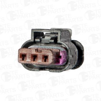 619 р. Разъем VW AUDI SEAT SKODA электрический (3-х контактный) TE PARTS TE PARTS 7747066  с доставкой в г. Майкоп. Увеличить фотографию 3