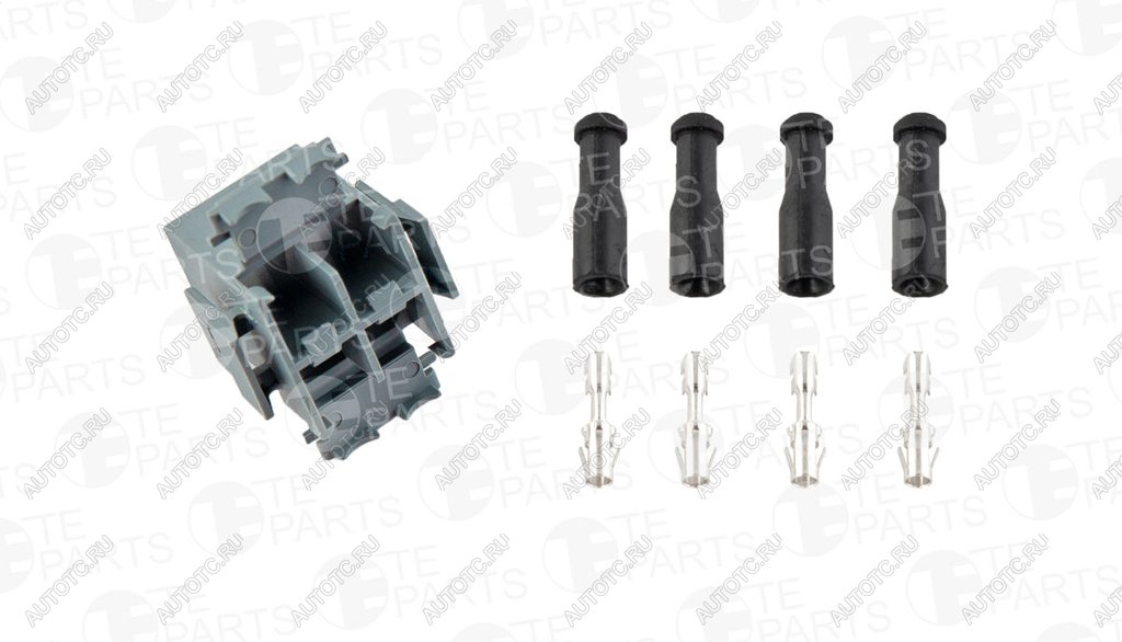 519 р. Разъем VOLVO электрический (4-х контактный) TE PARTS TE PARTS 7760035  с доставкой в г. Майкоп