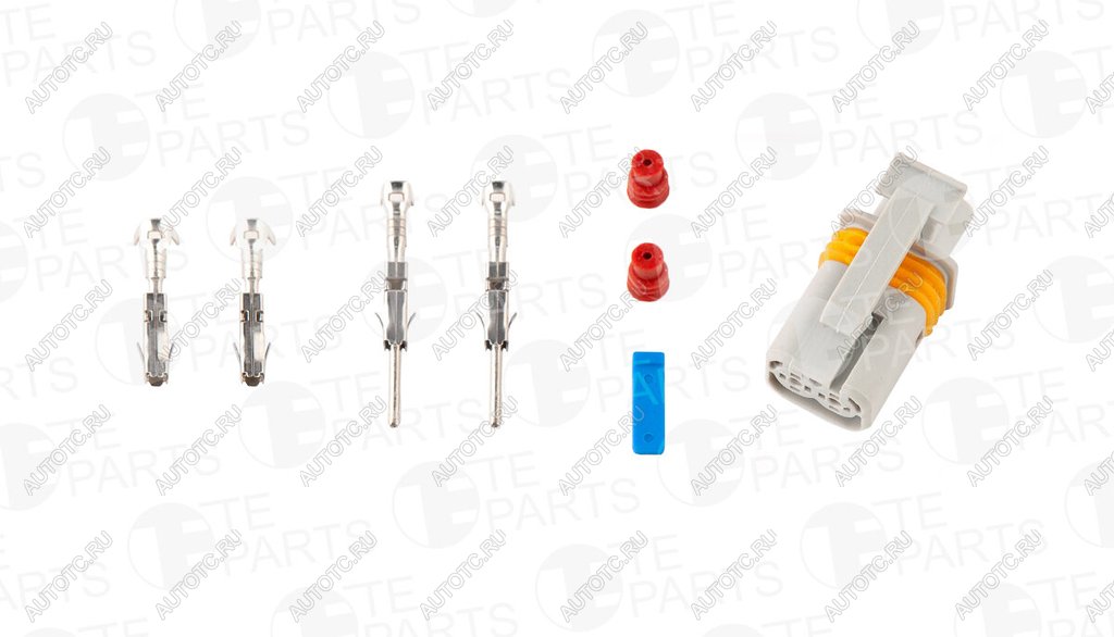 1 099 р. Разъем VOLVO MAN электрический (2-х контактный) TE PARTS TE PARTS 7790145  с доставкой в г. Майкоп