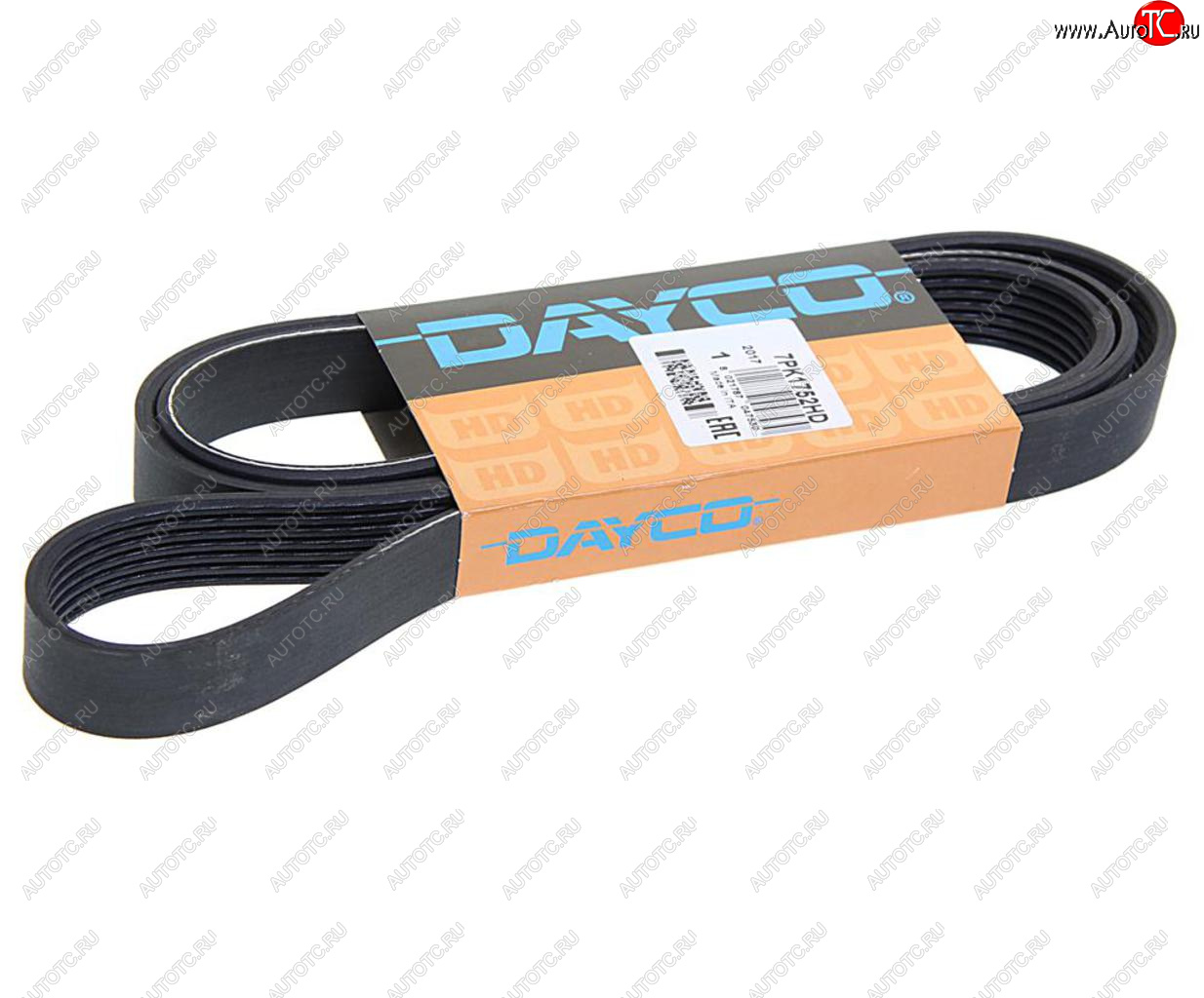 1 699 р. Ремень приводной поликлиновой 7PK1752HD DAYCO DAYCO 7pk1752hd  с доставкой в г. Майкоп