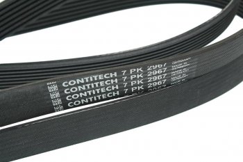 3 399 р. Ремень приводной поликлиновой 7PK2967 CONTITECH CONTITECH 7pk2967  с доставкой в г. Майкоп. Увеличить фотографию 2