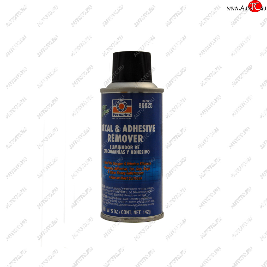 1 599 р. Очиститель клея и маркировок аэрозоль 142г Decal & Adhesive Remover PERMATEX PERMATEX 80025  с доставкой в г. Майкоп