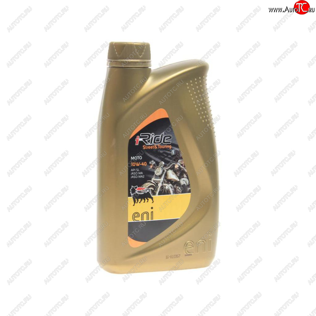 1 329 р. Масло моторное для 4-х тактных двигателей I-RIDE MOTO 10W40 псинт.1л ENI ENI 8003699008564  с доставкой в г. Майкоп