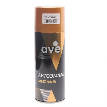469 р. Краска 640 серебристая металлик аэрозоль 520мл AVE AVE 80106400  с доставкой в г. Майкоп. Увеличить фотографию 1