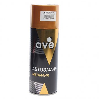 459 р. Краска Panther black металлик аэрозоль 520мл AVE AVE 80128510  с доставкой в г. Майкоп. Увеличить фотографию 1