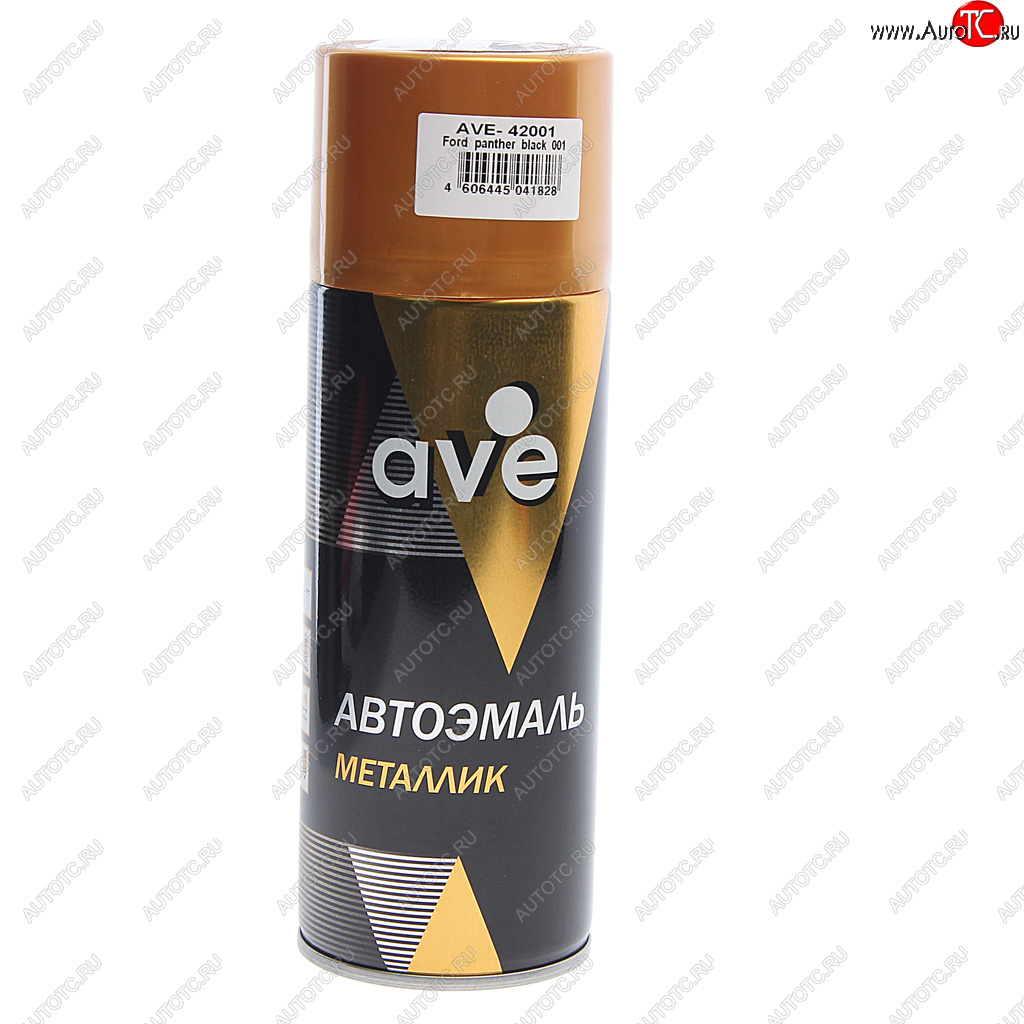 459 р. Краска Panther black металлик аэрозоль 520мл AVE AVE 80128510  с доставкой в г. Майкоп