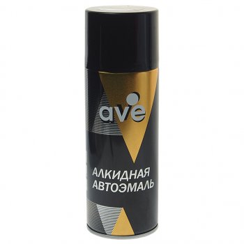 339 р. Краска 601 черная аэрозоль 520мл AVE AVE 80306010  с доставкой в г. Майкоп. Увеличить фотографию 1
