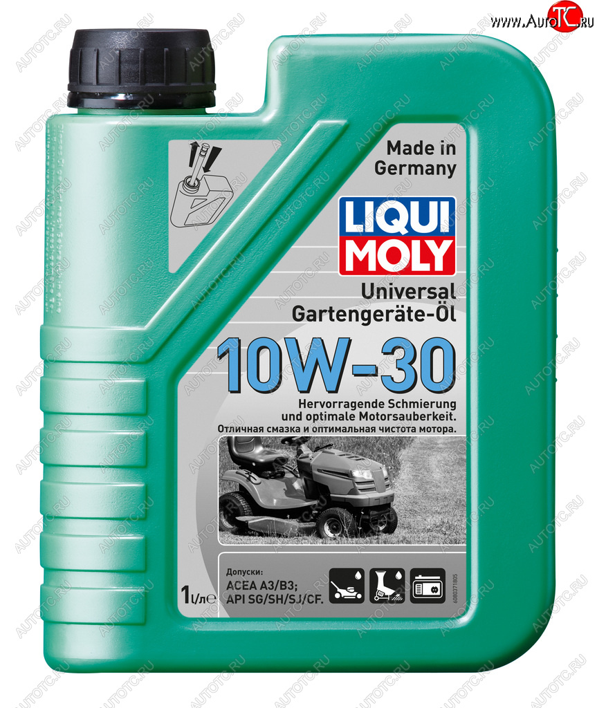 1 669 р. Масло моторное для 4-х тактных двигателей UNIVERSAL 10W30 мин.1л LIQUI MOLY LIQUI MOLY 8037  с доставкой в г. Майкоп
