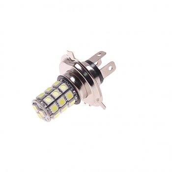 479 р. Лампа светодиодная 12V H4 P43t-38 6000K 28 светодиодов MEGAPOWER MEGAPOWER-AUTOMOTIVE 80542  с доставкой в г. Майкоп. Увеличить фотографию 1