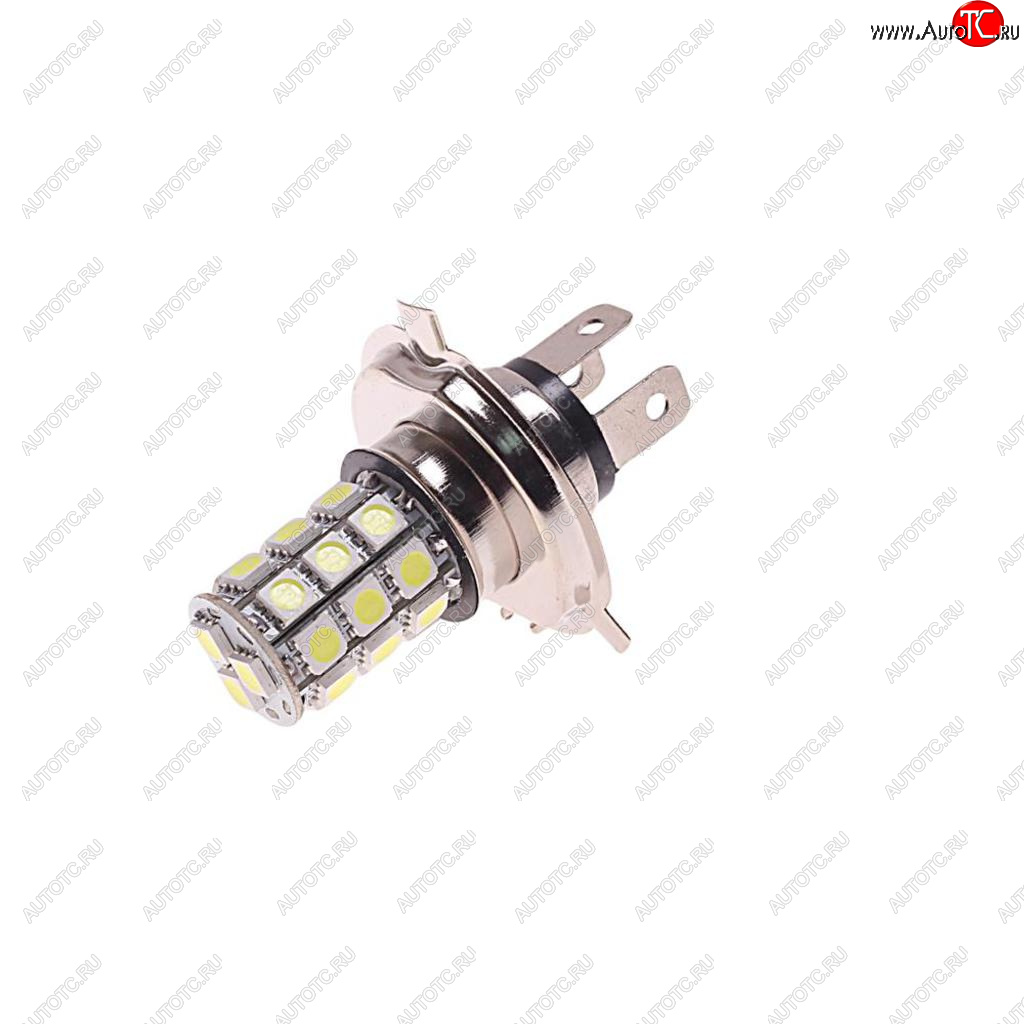 479 р. Лампа светодиодная 12V H4 P43t-38 6000K 28 светодиодов MEGAPOWER MEGAPOWER-AUTOMOTIVE 80542  с доставкой в г. Майкоп