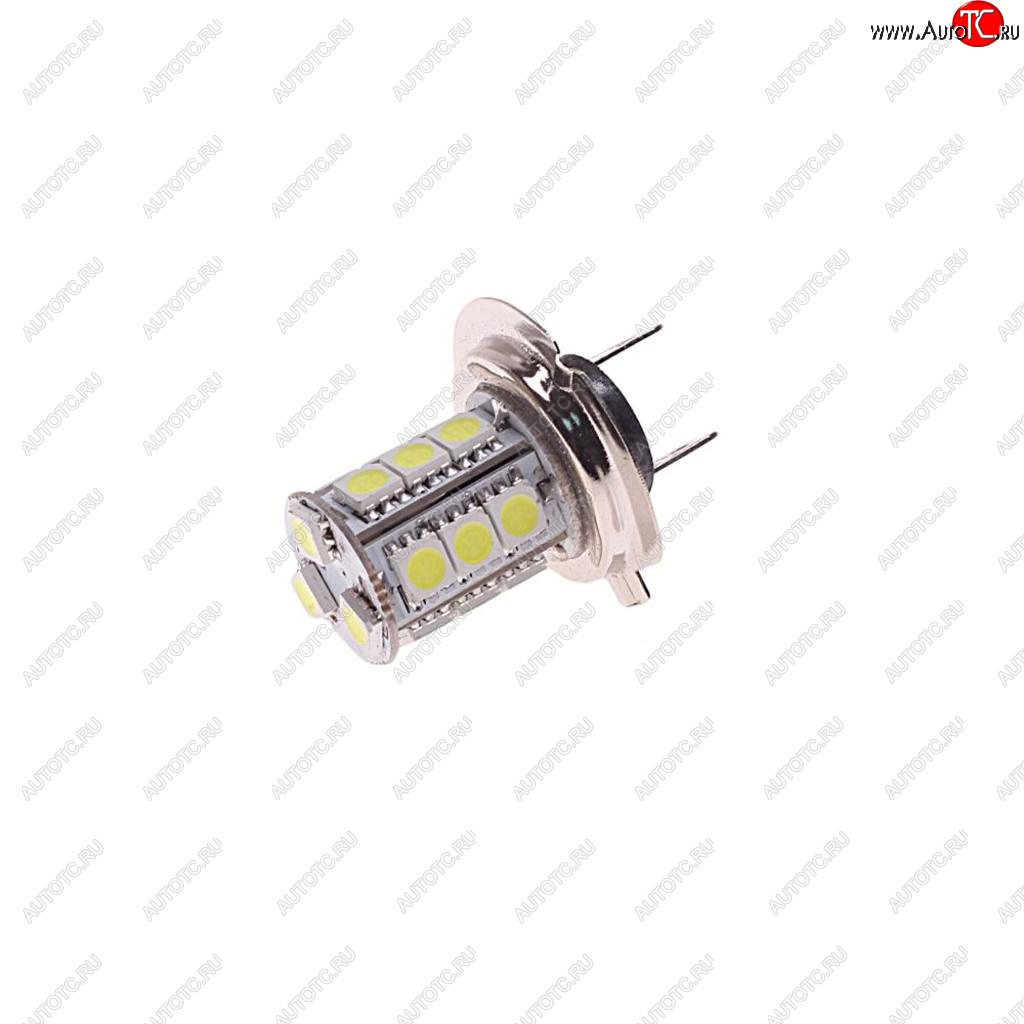 339 р. Лампа светодиодная 12V H7 PX26d 6000K 18 светодиодов MEGAPOWER MEGAPOWER-AUTOMOTIVE 80551  с доставкой в г. Майкоп