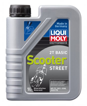 1 499 р. Масло моторное для 2-х тактных двигателей RACING SCOOTER 2T мин.1л LIQUI MOLY LIQUI MOLY 8068  с доставкой в г. Майкоп. Увеличить фотографию 1