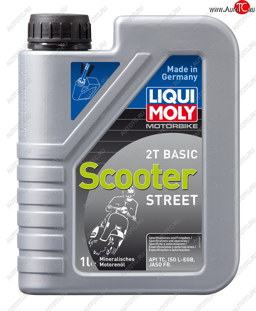 1 499 р. Масло моторное для 2-х тактных двигателей RACING SCOOTER 2T мин.1л LIQUI MOLY LIQUI MOLY 8068  с доставкой в г. Майкоп