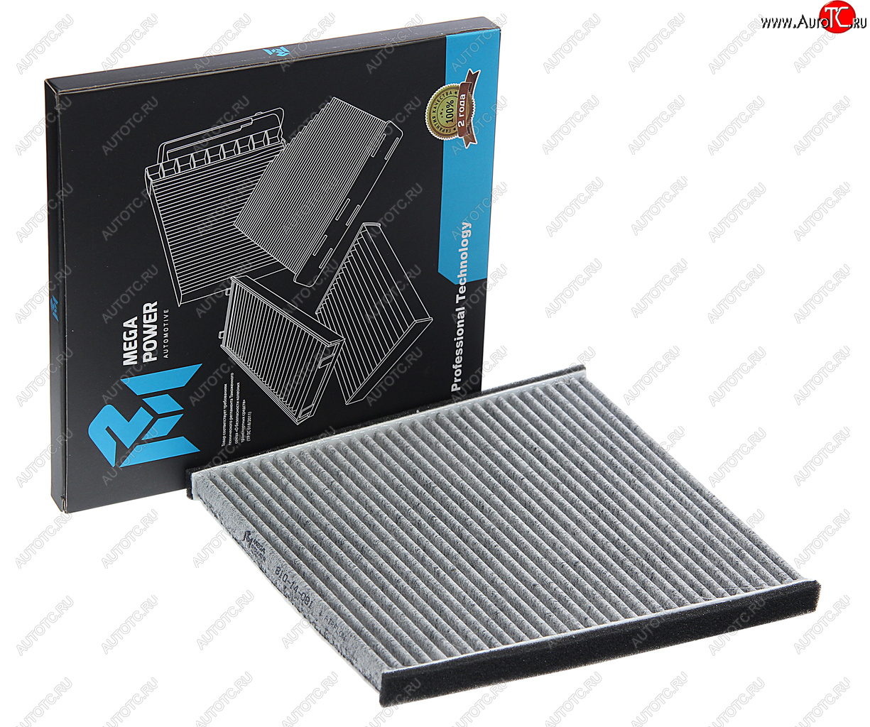 201 р. Фильтр воздушный салона TOYOTA Camry (01-06) LEXUS RX (03-08) угольный MEGAPOWER MEGAPOWER 810-14-081  с доставкой в г. Майкоп
