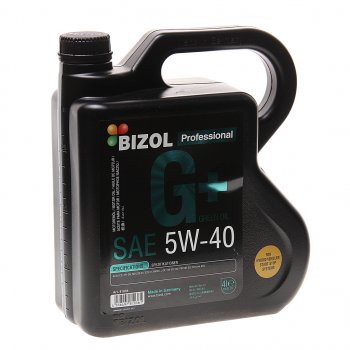 5 299 р. Масло моторное GREEN Oil+ 5W40 синт.4л BIZOL BIZOL 81036 BIZOL 81036  с доставкой в г. Майкоп. Увеличить фотографию 1