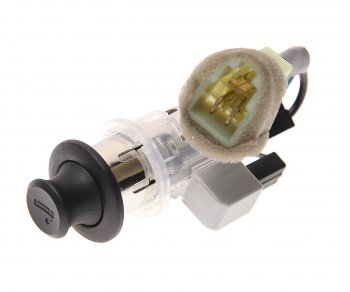 1 589 р. Прикуриватель SSANGYONG Actyon (06-),Kyron (05-),Actyon Sports (06-),Rexton (06-) (с гнездом) OE SSANGYONG 8121031000  с доставкой в г. Майкоп. Увеличить фотографию 1