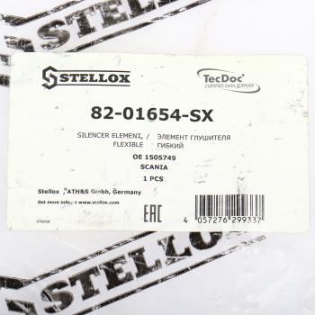 9 199 р. Гофра SCANIA выхлопной системы (114х950) STELLOX STELLOX 82-01654-sx  с доставкой в г. Майкоп. Увеличить фотографию 4