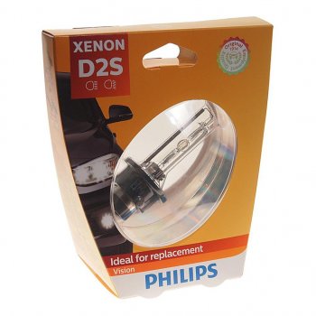 5 999 р. Лампа ксеноновая D2S 4600K блистер (1шт.) Xenon Vision PHILIPS PHILIPS 85122vis1  с доставкой в г. Майкоп. Увеличить фотографию 1