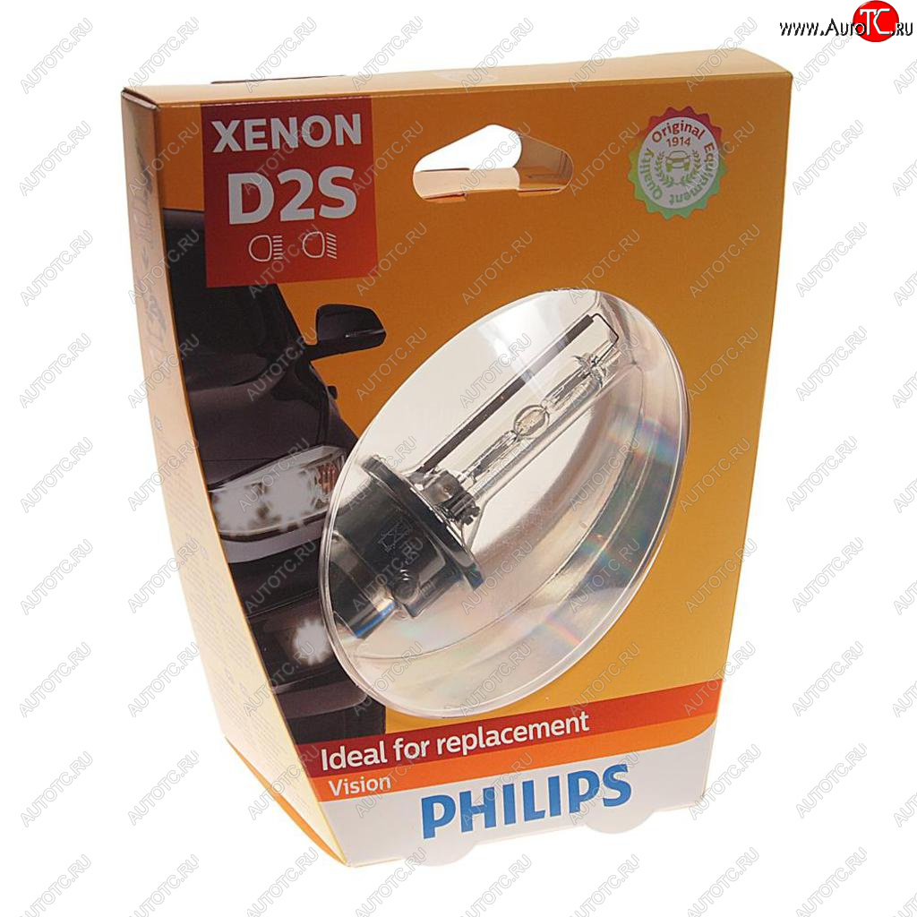 5 999 р. Лампа ксеноновая D2S 4600K блистер (1шт.) Xenon Vision PHILIPS PHILIPS 85122vis1  с доставкой в г. Майкоп