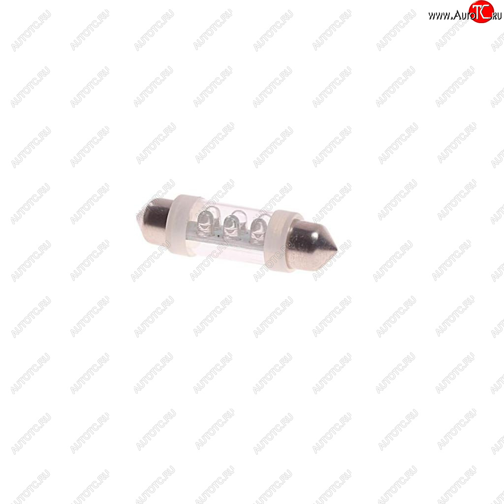 19 р. Лампа светодиодная 12V C10W SV8.5-8 39мм 6000K двухцокольная 6 светодиодов MEGAPOWER MEGAPOWER-AUTOMOTIVE 85154w  с доставкой в г. Майкоп