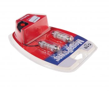 231 р. Лампа светодиодная 12V C10W SV8.5-8 39мм 6000K 6 светодиодов блистер (2шт.) с тестером MEGAPOWER MEGAPOWER-AUTOMOTIVE 85154w-2блт  с доставкой в г. Майкоп. Увеличить фотографию 2