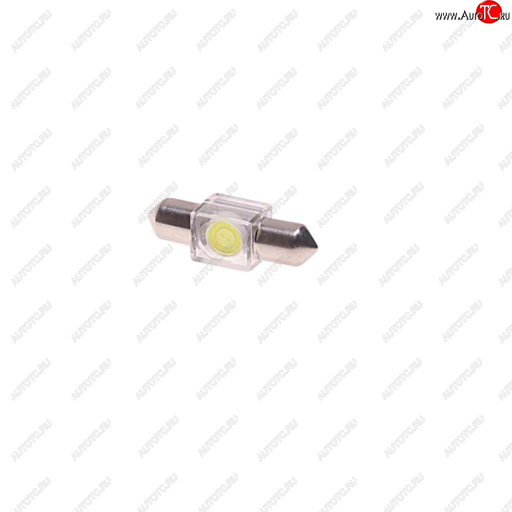 51 р. Лампа светодиодная 12V C10W SV8.5-8 36мм 6000K двухцокольная MEGAPOWER MEGAPOWER-AUTOMOTIVE 85184w  с доставкой в г. Майкоп